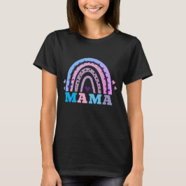 Harten en Rainbow MAMA T-shirt