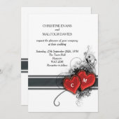 Harten en rollen kaart (Voorkant / Achterkant)