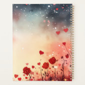 Harten en Rozen Huwelijksplanner Planner (Achterkant)