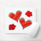 Harten en Rozen Muismat (Met muis)
