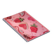 Harten en Rozen Suikerkoekjes Notitieboek (Rechterzijde)