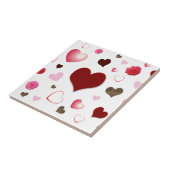 Harten en Rozen Tegeltje (Zijkant)