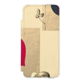 Harten en Rozen Valentijns Incipio iPhone Walle Incipio iPhone Portemonnee Hoesje (Voorkant Agenda)