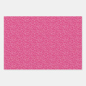 Harten en sproinkers roze paarse rode Valentijnse Inpakpapier Vel (Voorkant 3)