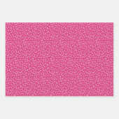 Harten en sproinkers roze Valentijnsdag Inpakpapier Vel (Voorkant 2)