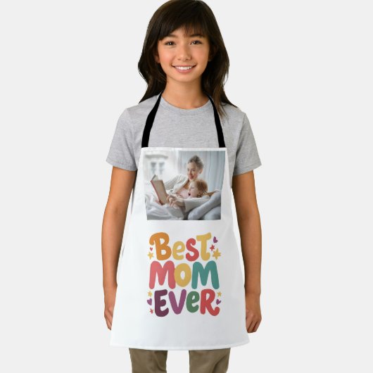 Harten en Sterren Beste Moeder Ooit Schort (Insitu)