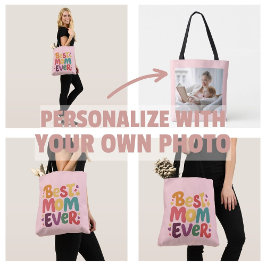 Harten en Sterren Beste Moeder Ooit Tote Bag