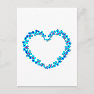 Harten en sterren Butterfly Heart Briefkaart