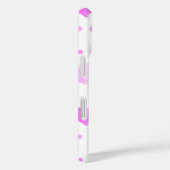 Harten en Stippen Waterverf Patroon Roze Case-Mate iPhone Case (Achterkant / Rechts)