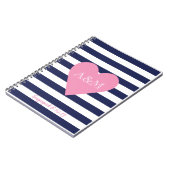 Harten en strips notitieboek (Linkerzijde)