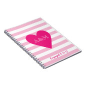 Harten en strips notitieboek (Rechterzijde)