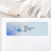 Harten en vlinders etiket (Insitu)