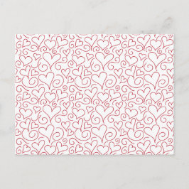 Harten en Zwemelen Briefkaart