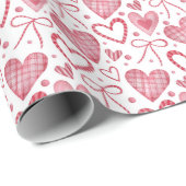 Harten en zwoegen cadeaupapier (Rol Hoek)