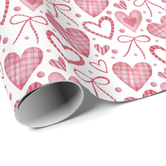 Harten en zwoegen cadeaupapier (Rol Hoek)
