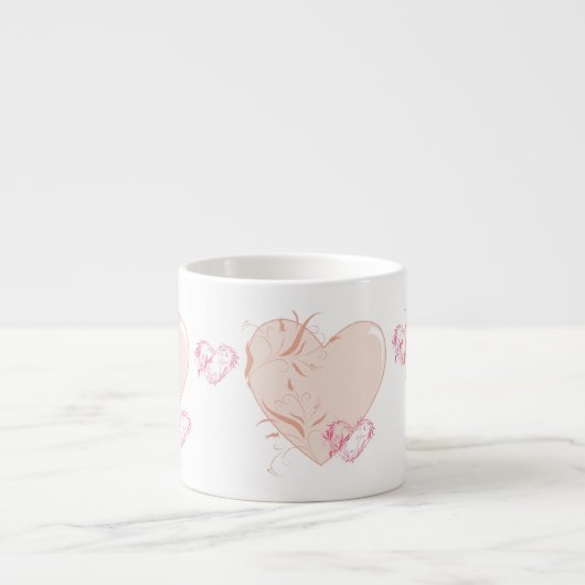 harten espresso kop (Voorkant)