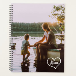 Harten Familie Foto Script Op Maat Gemaakte Cadeau Planner
