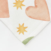 Harten fleece deken (Hoek)