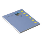 Harten Fotograferen Sjabloon Notitieblok (Schuin)