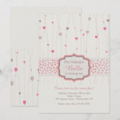 Harten Galore Uitnodiging (Voorkant / Achterkant)