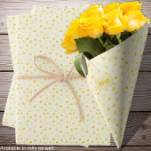 Harten-Geel Huwelijk-Moederdag-Valentijnsdag Inpakpapier Vel