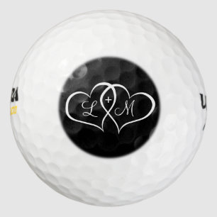 Harten gepersonaliseerde golfballen
