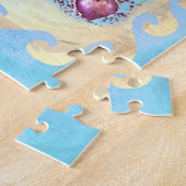 Harten geven christelijke legpuzzel (Zijkant)