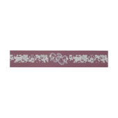 Harten & glitter - Lavendel Uitnodigingen Wikkel (Vlak)