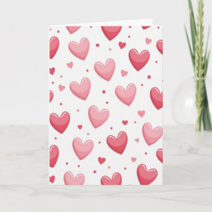 Harten Glitter Textuur Liefdeskaart Kaart