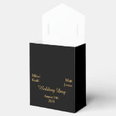 Harten gloed met Pride Gay Wedding Favor Box Bedankdoosjes (Geopend)