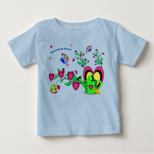 Harten - Groeiende liefde Baby T-Shirt