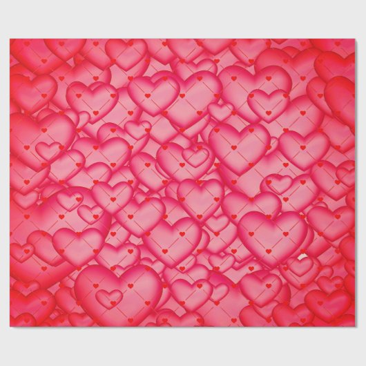 Harten houden van inpakpapier (Vlak)