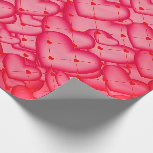 Harten houden van inpakpapier (Hoek)