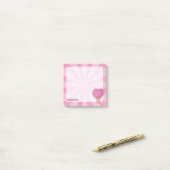 Harten IJslolly Post-it® Notes (Op bureau)