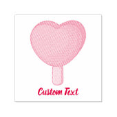 Harten IJslolly Zelfinktende Stempel (Design)