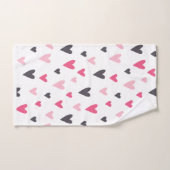 Harten Illustratie Bad Handdoek (Handdoek)