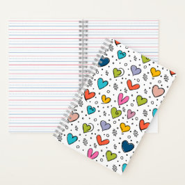 Harten Illustratie Notitieboek