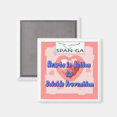 Harten in Actie Magneet (Voorkant / Achterkant)