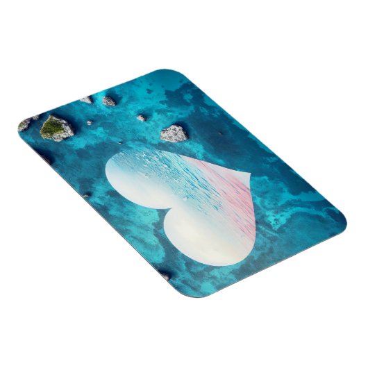 Harten in de Ocean Magnet Magneet (Rechterzijde)