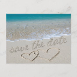 Harten in de zand "Save the Date" Save The Date