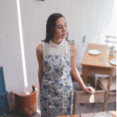 Harten in Delfts Blauw Schort