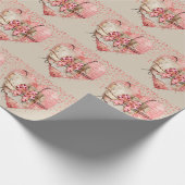 Harten in gevangenschap cadeaupapier (Hoek)