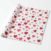 Harten in harmonie cadeaupapier (Uitgerold)