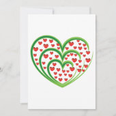 Harten in harten kaart (Voorkant)