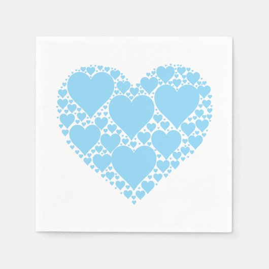 Harten in het hart servetten (Voorkant)