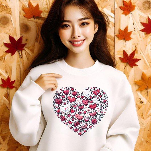 Harten in het hart T-shirt