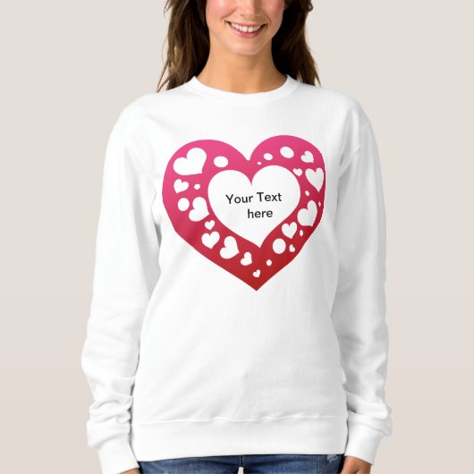 Harten in het hart trui (Voorkant)