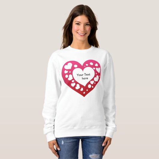 Harten in het hart trui (Voorkant volledig)