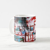 Harten in lijn Mok (Voorkant links)