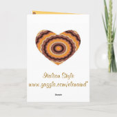 Harten in Lijst - Vaderdag Kaart (Achterkant)